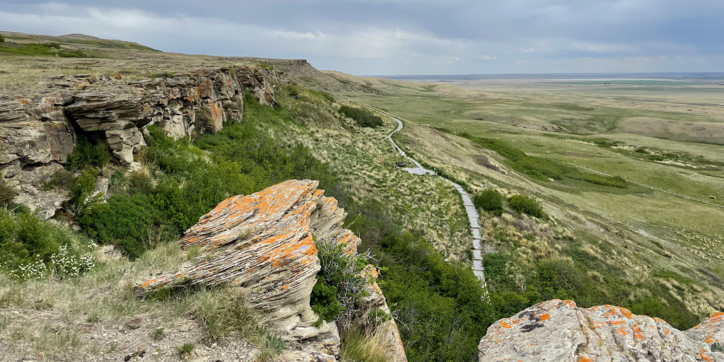 Head-Smashed-In Buffalo Jump + Frank Slide — World Heritage Site & Crowsnest Pass trail