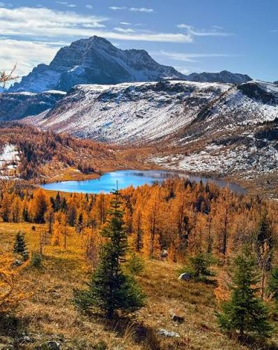 Larch Hike — Trail TBD — a hike with a bit more "character", aka distance and elevation, but also the views and, of course, larches. Are you up for a little more challenge?