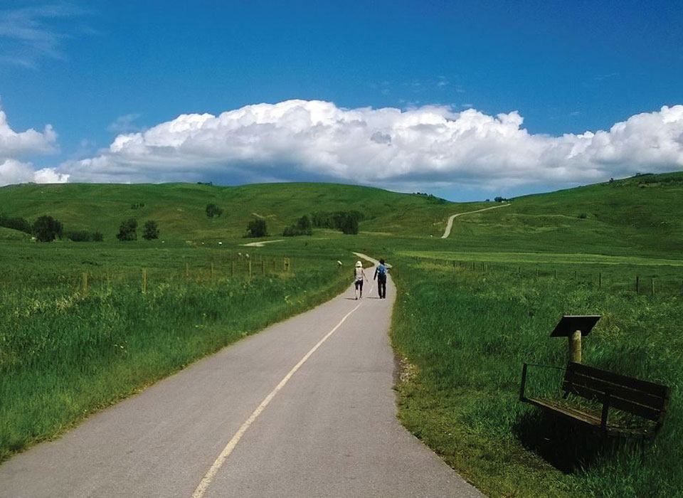 Glenbow Ranch Park — Glenbow Ranch Provincial Park trails